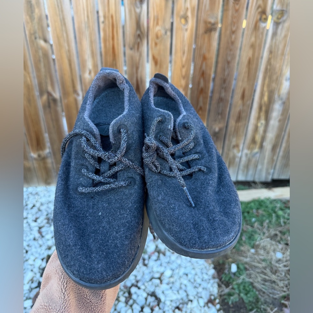 Allbirds Black Wool Runner Sneakers